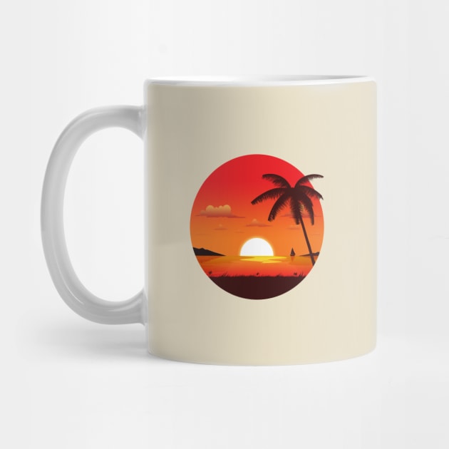 Sea and Sunset by EffectiveDesign